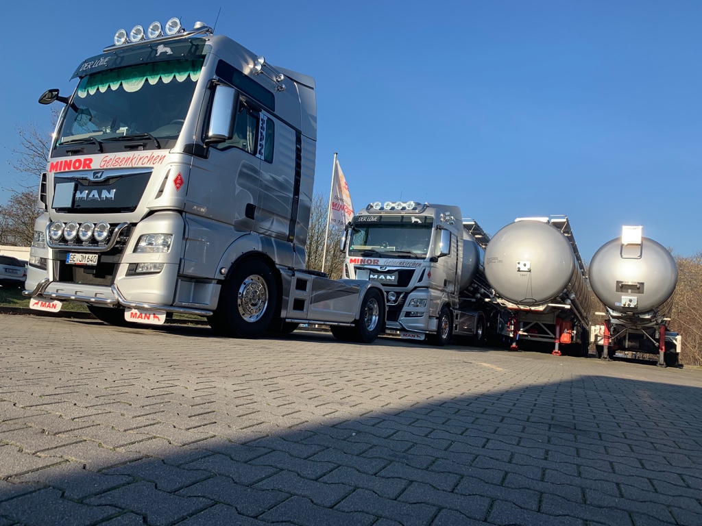 Spedition Minor Fachspedition für Flüssigtransporte Chemietransporte Biertransporte